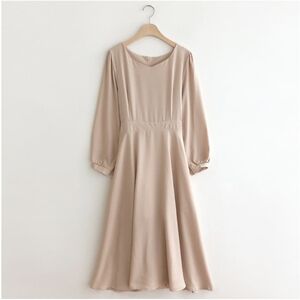 Sugerfun Sindy Basic Long Dress Blush